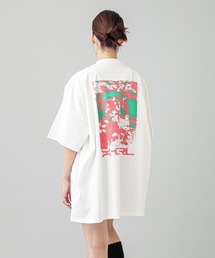 X-girl | FAINT PRINTED S/S TEE DRESS(ワンピース)