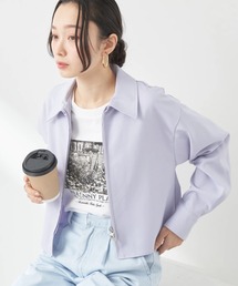 ジップショートシャツ