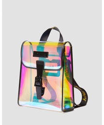 Dr Martens☆虹色 シースルー ミニ バックパック Iridescent PU Mini Backpack in Multi | Dr. Martens