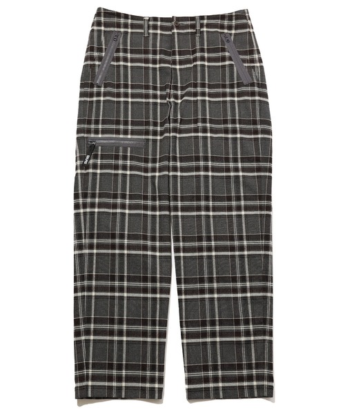 SILAS（サイラス）の「PLAID ZIPPER POCKET PANTS（その他パンツ・メンズ・チャコール/ベージュ・M/L/XL）」の2枚目の写真