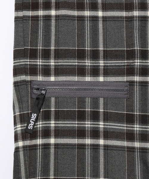 SILAS（サイラス）の「PLAID ZIPPER POCKET PANTS（その他パンツ・メンズ・チャコール/ベージュ・M/L/XL）」の15枚目の写真
