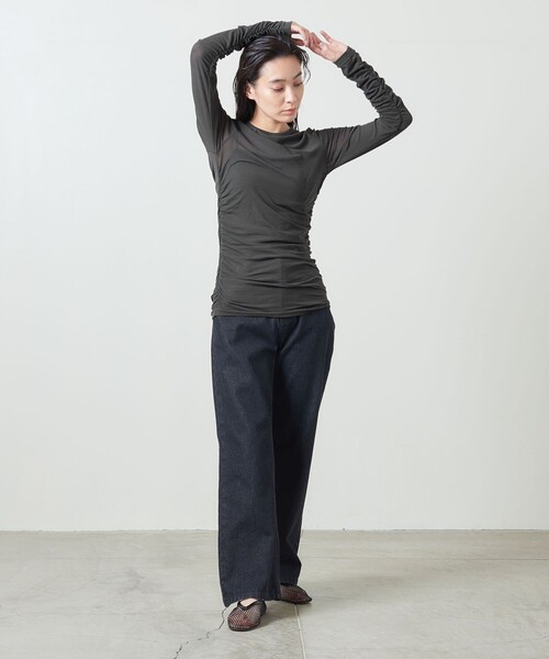 未使用☆MARW UNITED ARROWS シアー長袖トップス UNITED ARROWS｜<MARW UNITED ARROWS>シアー シャツ | Rakuten