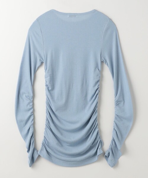 未使用☆MARW UNITED ARROWS シアー長袖トップス セール】＜MARW UNITED ARROWS＞シアー クルーネック プル