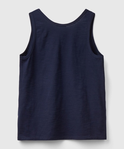 BENETTON (UNITED COLORS OF BENETTON)(ベネトンユナイテッドカラーズオブベネトン)の「ベーシックタンクトップ(タンクトップ・レディース・ネイビー/ブラック/ホワイト/ピンクベージュ・SMALL/X-SMALL/MEDIUM/XX-SMALL)」の12枚目の写真