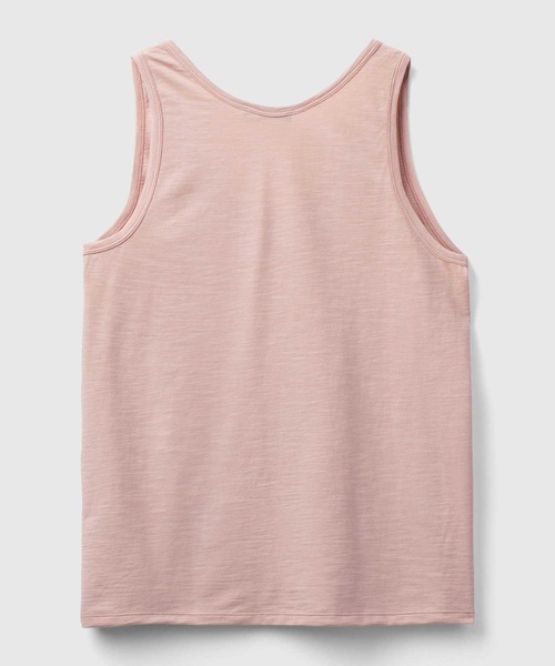 BENETTON (UNITED COLORS OF BENETTON)(ベネトンユナイテッドカラーズオブベネトン)の「ベーシックタンクトップ(タンクトップ・レディース・ネイビー/ブラック/ホワイト/ピンクベージュ・SMALL/X-SMALL/MEDIUM/XX-SMALL)」の15枚目の写真