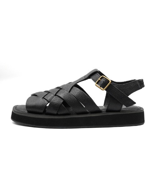みい hocco 新品 ホッコ 本革 可愛い バレエ先丸め 24.5㎝ HOCCO