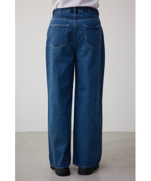 AZUL by moussy（アズールバイマウジー）の「AZUL DENIM ハイウエストワイドパンツ（デニムパンツ・メンズ・ホワイト/ブルー・FREE）」の16枚目の写真