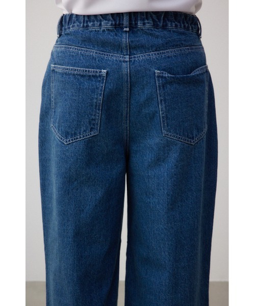 AZUL by moussy（アズールバイマウジー）の「AZUL DENIM ハイウエストワイドパンツ（デニムパンツ・メンズ・ホワイト/ブルー・FREE）」の14枚目の写真
