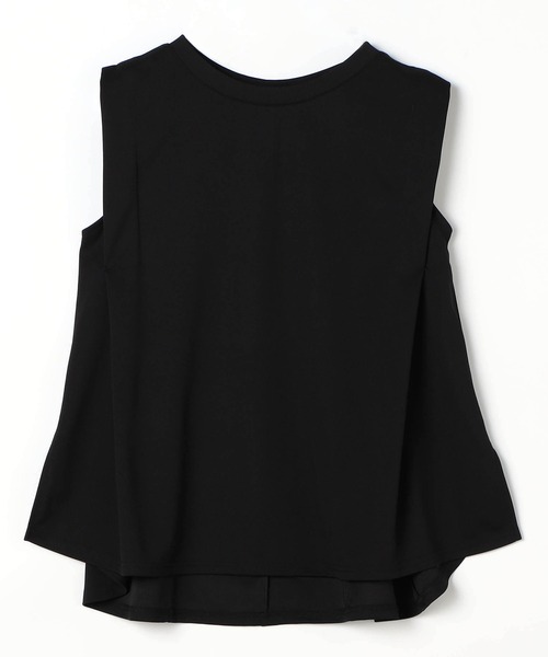 Newalrin トップス グレー +スリーブレス黒セット trim_ofkss_itemd74ecd2e8cc511e