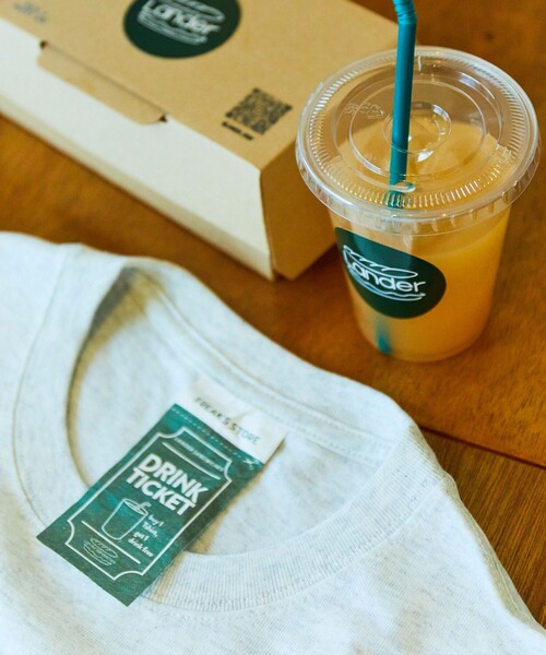 FREAK'S STORE(フリークスストア)の「限定展開 LANDER SANDWICHES×FREAK'S STORE/ランダー 別注 ビッグシルエット バックプリント クルーネックTシャツ(Tシャツ/カットソー・メンズ・チャコールグレー/グリーン/ホワイト/グレー・SMALL/MEDIUM/LARGE/X-LARGE)」の15枚目の写真