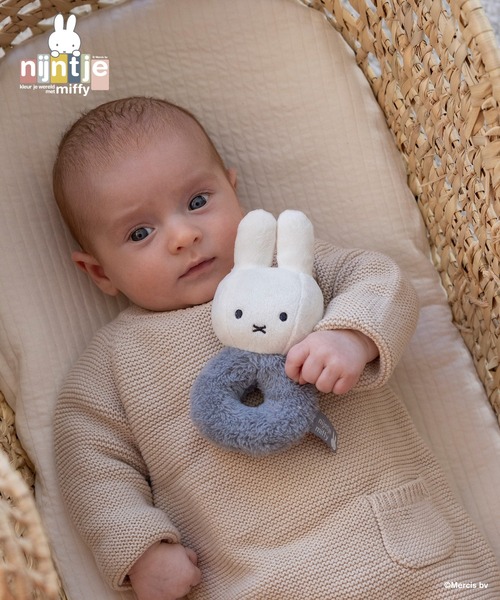 Miffy( ミッフィー)の「miffy ミッフィー ラトル(おもちゃ・キッズ・ブルー/ピンク・ONE SIZE)」の2枚目の写真