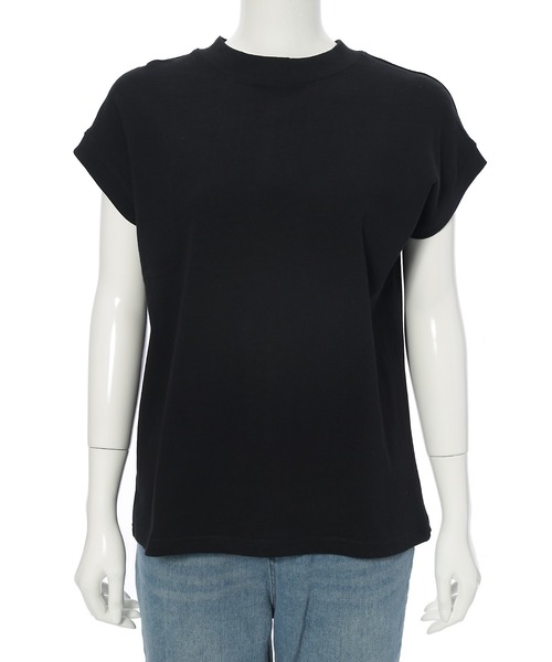 Edit Sheen(エディットシーン)の「ヘビーウェイト袖リブTシャツ(Tシャツ/カットソー・レディース・ホワイト/ブラック/チャコールグレー・M)」の18枚目の写真