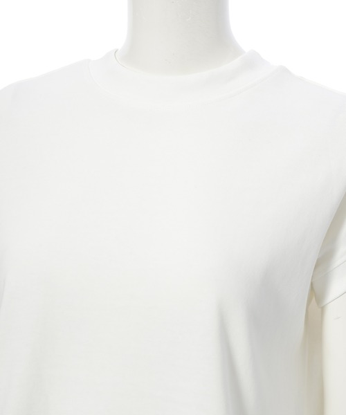 Edit Sheen(エディットシーン)の「ヘビーウェイト袖リブTシャツ(Tシャツ/カットソー・レディース・ホワイト/ブラック/チャコールグレー・M)」の13枚目の写真