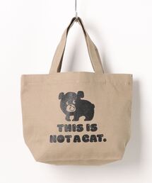 This is not a cat.（ディスイズノットアキャット）の「This is not a cat. / ディスイズ ノット ア キャット  ランチトート がおー launchtote MDI（トートバッグ）」