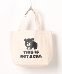 This is not a cat.（ディスイズノットアキャット）の「This is not a cat. / ディスイズ ノット ア キャット  ランチトート がおー launchtote MDI（トートバッグ）」