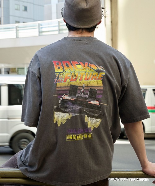 セール】【BACK TO THE FUTURE ＆ JAWS】別注 ピグメント加工