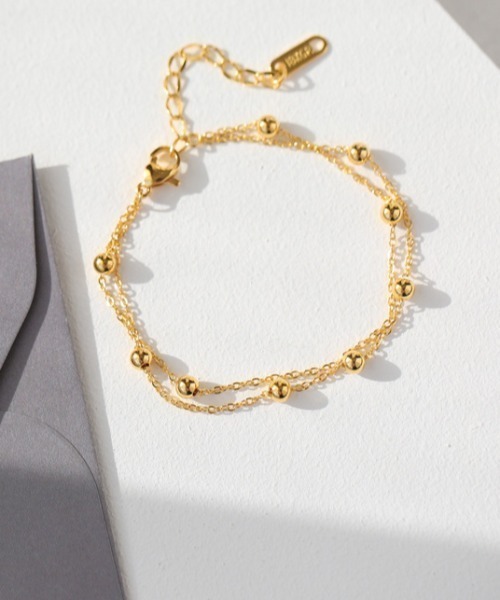 Coo+i（クーイ）の「ボールチェーンステンレスアンクレット（アンクレット・レディース・ゴールド・FREE）」の5枚目の写真