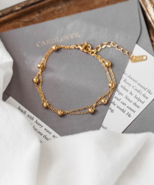 Coo+i（クーイ）の「ボールチェーンステンレスアンクレット（アンクレット・レディース・ゴールド・FREE）」の7枚目の写真