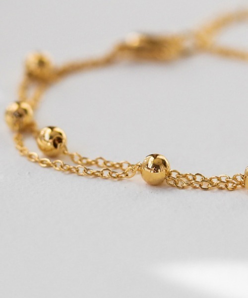 Coo+i（クーイ）の「ボールチェーンステンレスアンクレット（アンクレット・レディース・ゴールド・FREE）」の9枚目の写真