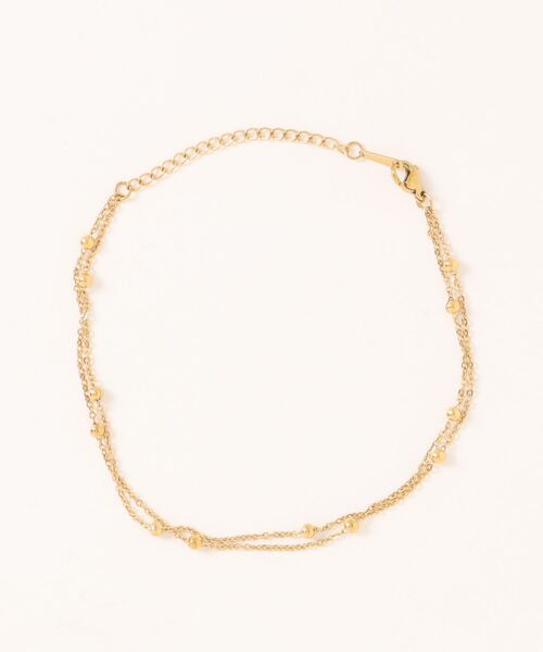 Coo+i（クーイ）の「ボールチェーンステンレスアンクレット（アンクレット・レディース・ゴールド・FREE）」の12枚目の写真