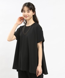 GLOBAL WORK Smile Seed Store | ジョーゼットAラインTシャツ半袖/104985(Tシャツ/カットソー)