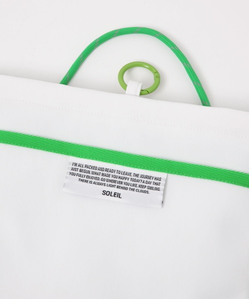 BAYFLOW（ベイフロー）の「[ひんやり長持ち]SOLEILクールポーチ（ポーチ・レディース・ホワイト/シルバー・0）」の11枚目の写真