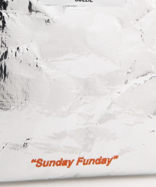 BAYFLOW（ベイフロー）の「[ひんやり長持ち]SOLEILクールポーチ（ポーチ・レディース・ホワイト/シルバー・0）」の6枚目の写真