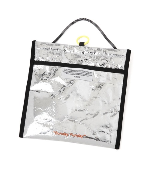 BAYFLOW（ベイフロー）の「[ひんやり長持ち]SOLEILクールポーチ（ポーチ・レディース・ホワイト/シルバー・0）」の13枚目の写真