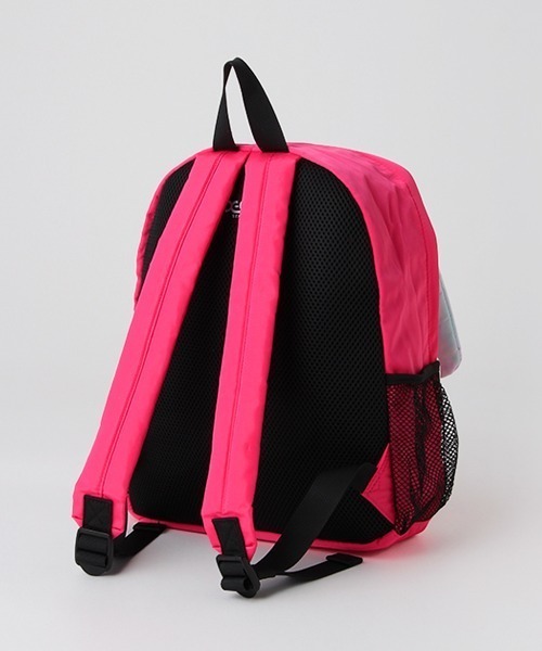 X-girl Stages（エックスガールステージス）の「配色リュック（バックパック/リュック・キッズ・ピンク/マルチ・FREE）」の4枚目の写真