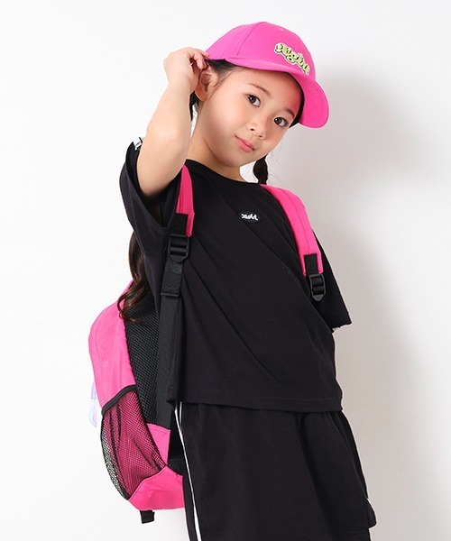 X-girl Stages（エックスガールステージス）の「配色リュック（バックパック/リュック・キッズ・ピンク/マルチ・FREE）」の20枚目の写真