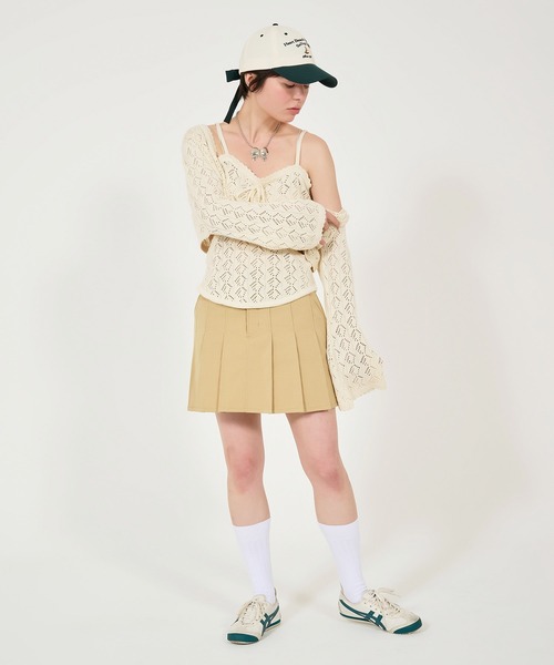 セール】透かし編み カントリーライクニットキャミ TINA：JOJUN