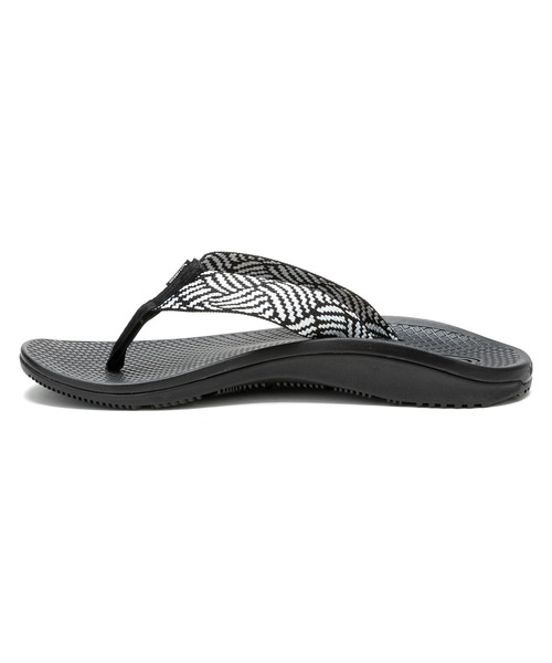 Chaco(チャコ)の「CHACO/チャコ CLASSIC FLIP/クラシックフリップ(サンダル・レディース・ブラック×ホワイト・25.0cm/24.0cm/23.0cm)」の9枚目の写真