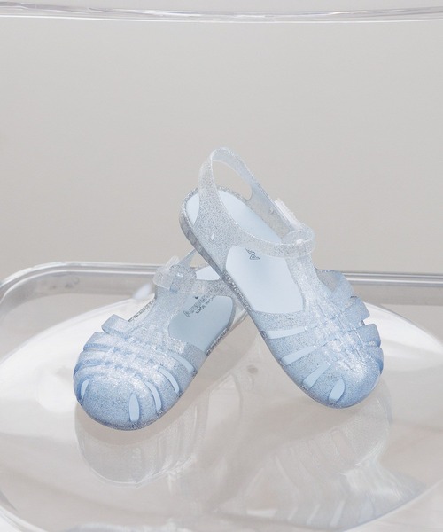 BAYFLOW（ベイフロー）の「ジェリーサンダル(KIDS)（サンダル・キッズ・ラベンダー/サックスブルー/ピンク・18.0cm/20.0cm/21.0cm/19.0cm/17.0cm）」の6枚目の写真