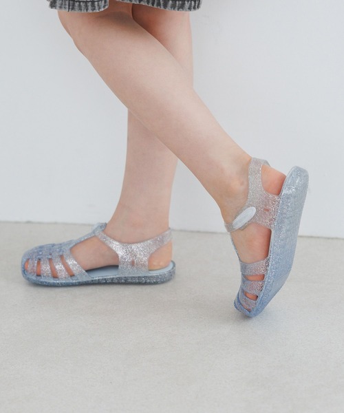 BAYFLOW（ベイフロー）の「ジェリーサンダル(KIDS)（サンダル・キッズ・ラベンダー/サックスブルー/ピンク・18.0cm/20.0cm/21.0cm/19.0cm/17.0cm）」の8枚目の写真