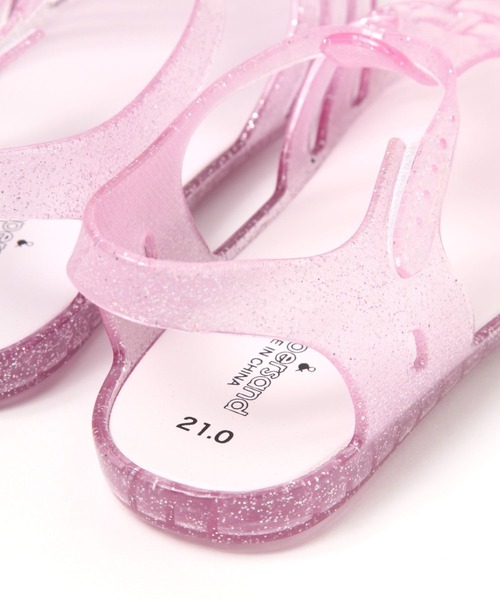 BAYFLOW（ベイフロー）の「ジェリーサンダル(KIDS)（サンダル・キッズ・ラベンダー/サックスブルー/ピンク・18.0cm/20.0cm/21.0cm/19.0cm/17.0cm）」の18枚目の写真