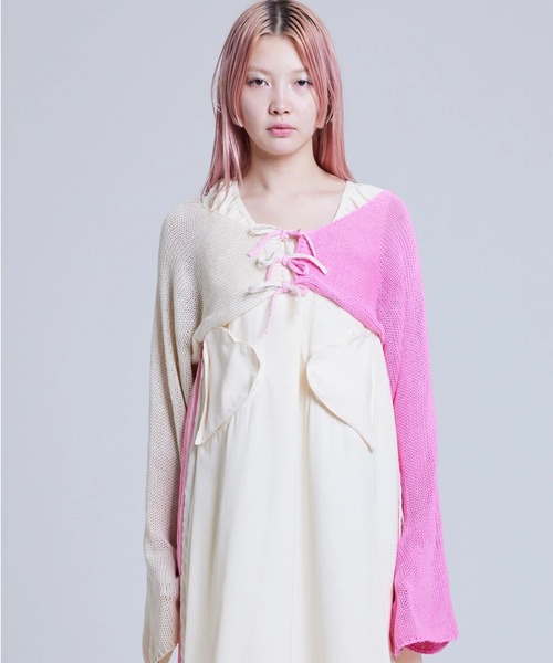 LittleSunnyBite/リトルサニーバイト/gradation cardigan