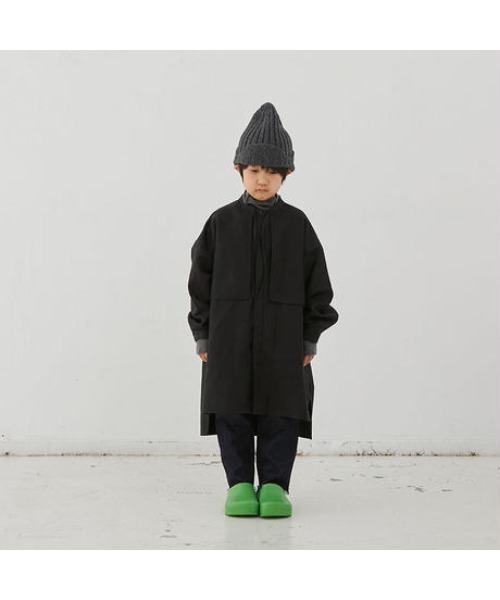 IN THE PARK（インザパーク）の「【MOUN TEN.】Knit Flight Cap（ニットキャップ/ビーニー・キッズ・サックスブルー/チャコール/アイボリー/ネイビー・FREE）」の6枚目の写真