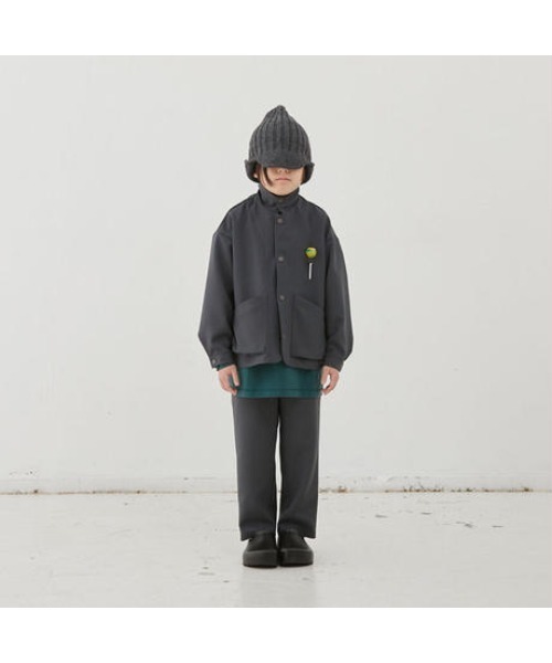 IN THE PARK（インザパーク）の「【MOUN TEN.】Knit Flight Cap（ニットキャップ/ビーニー・キッズ・サックスブルー/チャコール/アイボリー/ネイビー・FREE）」の8枚目の写真