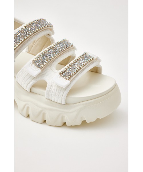 STACCATO（スタッカート）の「パラグポンプスポーティーサンダル（サンダル・レディース・ホワイト/ブラック・22.5cm/23cm/23.5cm/24cm/24.5cm/22cm）」の9枚目の写真