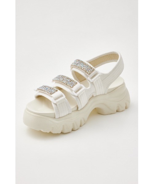 STACCATO（スタッカート）の「パラグポンプスポーティーサンダル（サンダル・レディース・ホワイト/ブラック・22.5cm/23cm/23.5cm/24cm/24.5cm/22cm）」の11枚目の写真