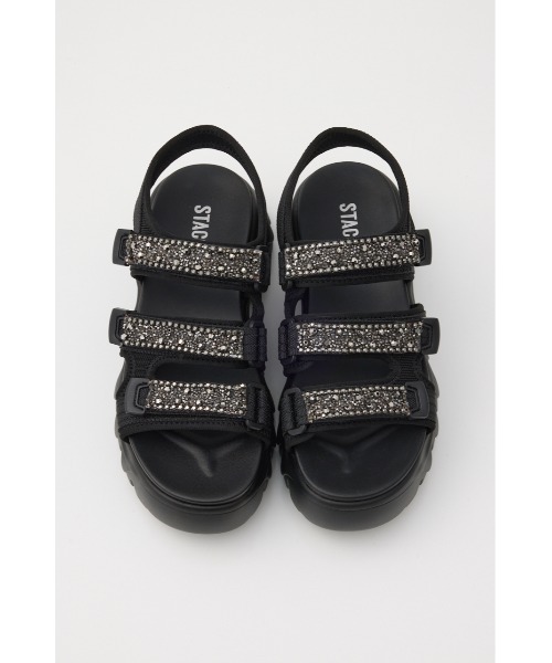 STACCATO（スタッカート）の「パラグポンプスポーティーサンダル（サンダル・レディース・ホワイト/ブラック・22.5cm/23cm/23.5cm/24cm/24.5cm/22cm）」の14枚目の写真