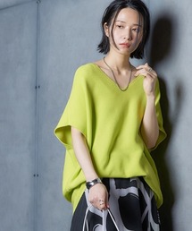Soiunique（スワユニーク）の「ゆったりサイズVネックコクーンニット ［Soiunique］（ニット/セーター）」