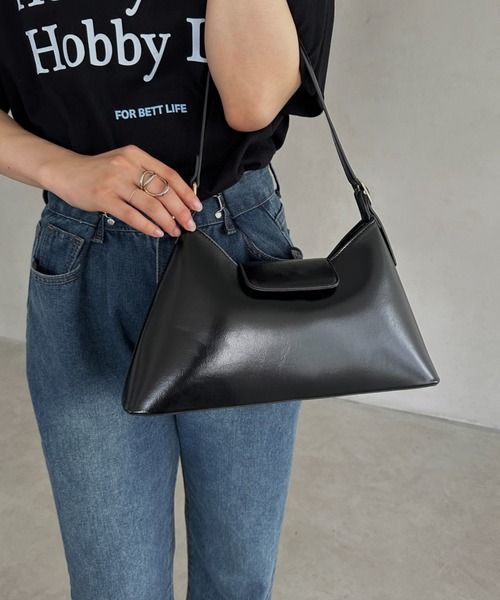 MYMOOD.（マイムード）の「PUハンドバッグ（ハンドバッグ・レディース・グリーン/ブラック/イエロー/アイボリー・FREE）」の20枚目の写真