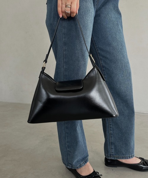 MYMOOD.（マイムード）の「PUハンドバッグ（ハンドバッグ・レディース・グリーン/ブラック/イエロー/アイボリー・FREE）」の22枚目の写真