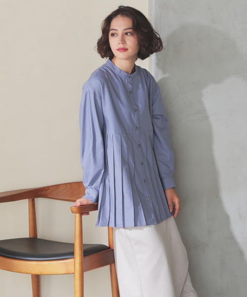 BRUNELLO CUCINELLI モニーレ装飾 トップス ブラウス 切替 S 【公式通販】