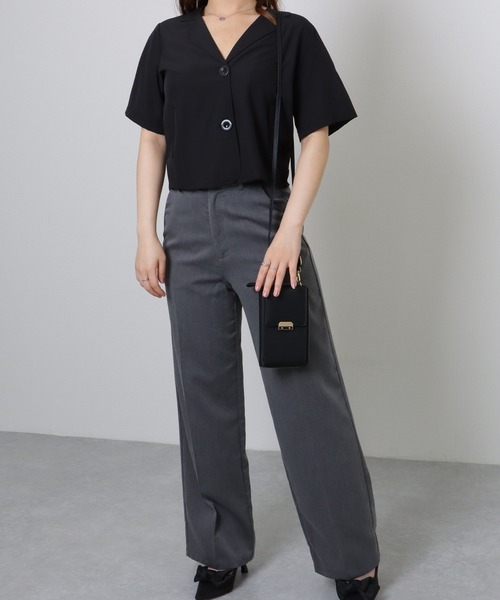 Lace Ladies(レースレディース)の「コンパクト ウォレット 2WAY ショルダーバッグ(ショルダーバッグ・レディース・ブラック/アイボリー/シルバー/ピンク・FREE)」の15枚目の写真