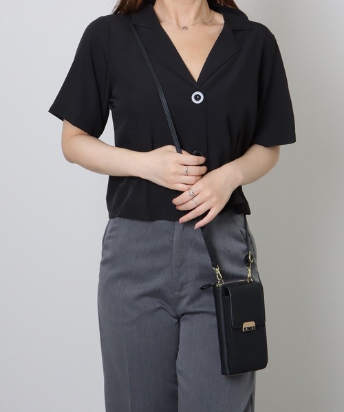 Lace Ladies(レースレディース)の「コンパクト ウォレット 2WAY ショルダーバッグ(ショルダーバッグ・レディース・ブラック/アイボリー/シルバー/ピンク・FREE)」の17枚目の写真