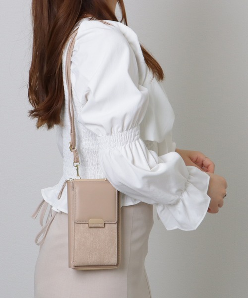 Lace Ladies(レースレディース)の「コンパクト ウォレット 2WAY ショルダーバッグ(ショルダーバッグ・レディース・ブラック/アイボリー/シルバー/ピンク・FREE)」の19枚目の写真