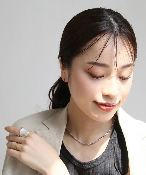 abaskdesign(アバスクデザイン)の「金属アレルギー対応 ロッドスモールステンレスピアス(ピアス(両耳用)・レディース・シルバー/ゴールド・FREE)」の7枚目の写真