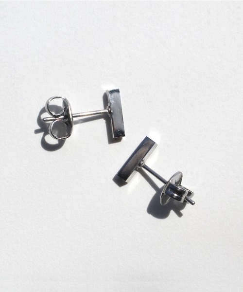 abaskdesign(アバスクデザイン)の「金属アレルギー対応 ロッドスモールステンレスピアス(ピアス(両耳用)・レディース・シルバー/ゴールド・FREE)」の9枚目の写真